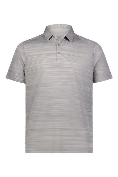 Augusta Sportswear 7001 Mens Pursuit Short Sleeve Polo Shirt Athletic Grey Flat Front