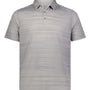 Augusta Sportswear Mens Pursuit Moisture Wicking Short Sleeve Polo Shirt - Athletic Grey - New