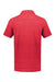 Augusta Sportswear 7001 Mens Pursuit Short Sleeve Polo Shirt Scarlet Red Flat Back