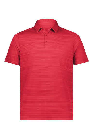 Augusta Sportswear 7001 Mens Pursuit Short Sleeve Polo Shirt Scarlet Red Flat Front