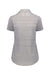 Augusta Sportswear 7002 Womens Pursuit Short Sleeve Polo Shirt Athletic Grey Flat Back