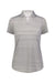 Augusta Sportswear 7002 Womens Pursuit Short Sleeve Polo Shirt Athletic Grey Flat Front