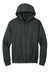 Gildan 18500 Mens Pill Resistant Hooded Sweatshirt Hoodie w/ Pouch Pocket Fan Heather Charcoal Grey Flat Front