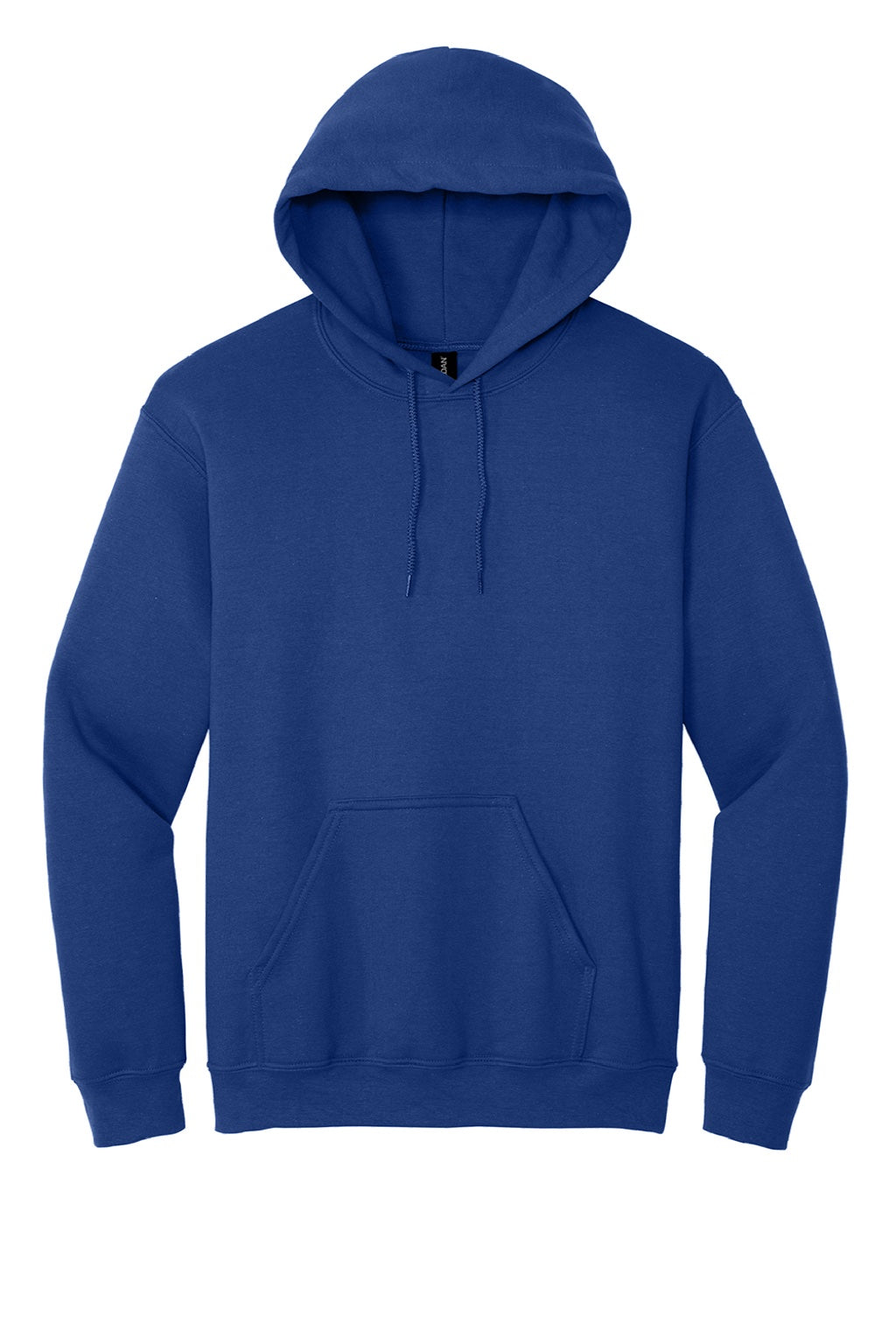 Gildan 18500 Mens Pill Resistant Hooded Sweatshirt Hoodie w/ Pouch Pocket Fan Deep Royal Blue Flat Front