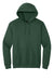 Gildan 18500 Mens Pill Resistant Hooded Sweatshirt Hoodie w/ Pouch Pocket Fan Dark Green Flat Front