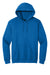 Gildan 18500 Mens Pill Resistant Hooded Sweatshirt Hoodie w/ Pouch Pocket Neon Blue Flat Front