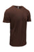 Threadfast Apparel 115A Mens Cross Dye Short Sleeve Crewneck T-Shirt Flame Flat Front