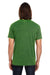 Threadfast Apparel 115A Mens Cross Dye Short Sleeve Crewneck T-Shirt Emerald Green Model Back