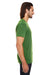 Threadfast Apparel 115A Mens Cross Dye Short Sleeve Crewneck T-Shirt Emerald Green Model Side