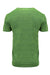 Threadfast Apparel 115A Mens Cross Dye Short Sleeve Crewneck T-Shirt Emerald Green Flat Back