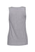 Next Level 3933 Womens Tank Top Heather Grey Flat Back