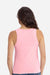 Next Level 3933 Womens Tank Top Light Pink Model Back