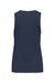 Next Level 3933 Womens Tank Top Midnight Navy Blue Flat Back