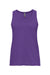Next Level 3933 Womens Tank Top Purple Rush Flat Front