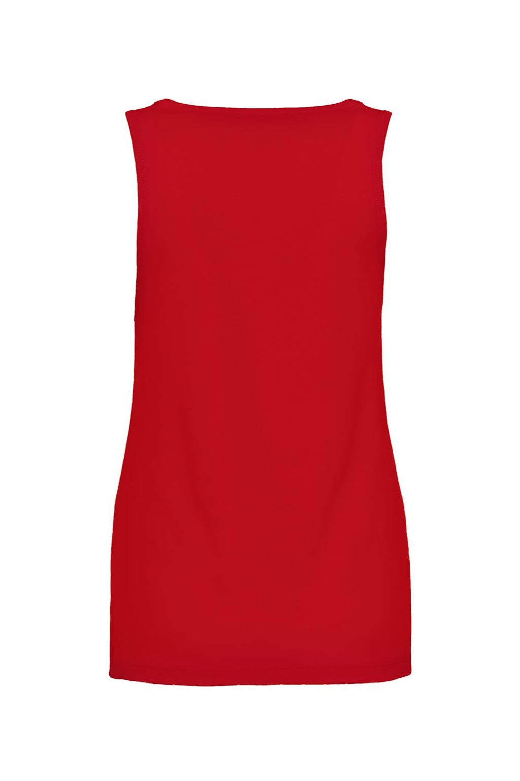 Next Level 3933 Womens Tank Top Red Flat Back