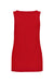 Next Level 3933 Womens Tank Top Red Flat Back