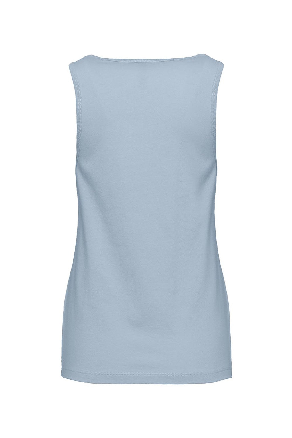 Next Level 3933 Womens Tank Top Stonewashed Denim Blue Flat Back
