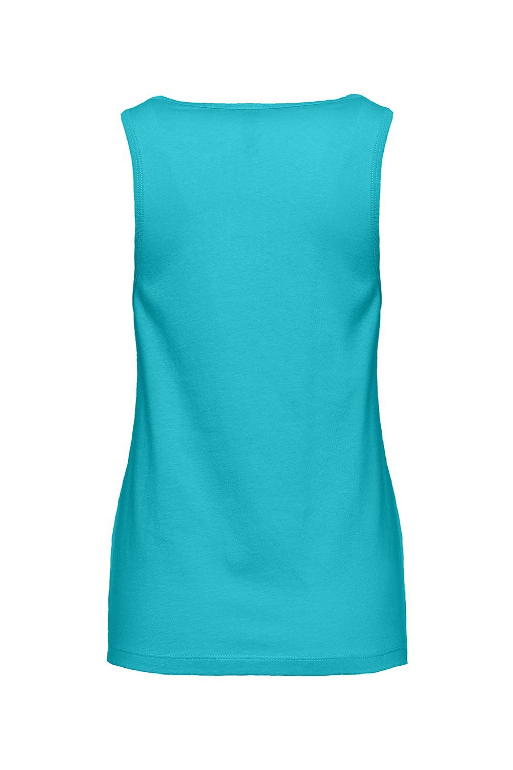 Next Level 3933 Womens Tank Top Tahiti Blue Flat Back