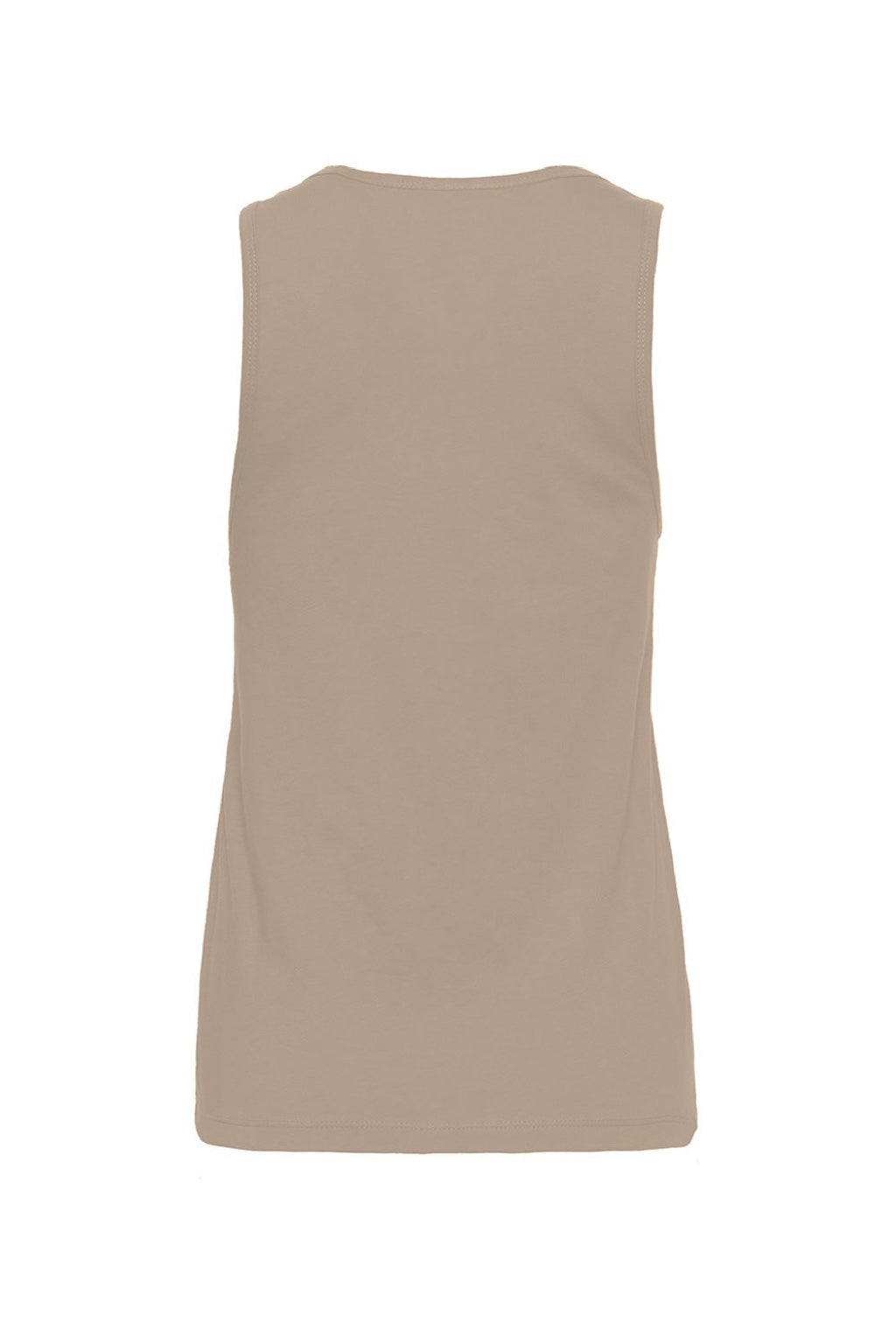Next Level 3933 Womens Tank Top Tan Flat Back