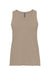Next Level 3933 Womens Tank Top Tan Flat Front