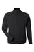 J America 8751 Mens Apex Fleece 1/4 Zip Sweatshirt w/ Pockets Black Flat Front