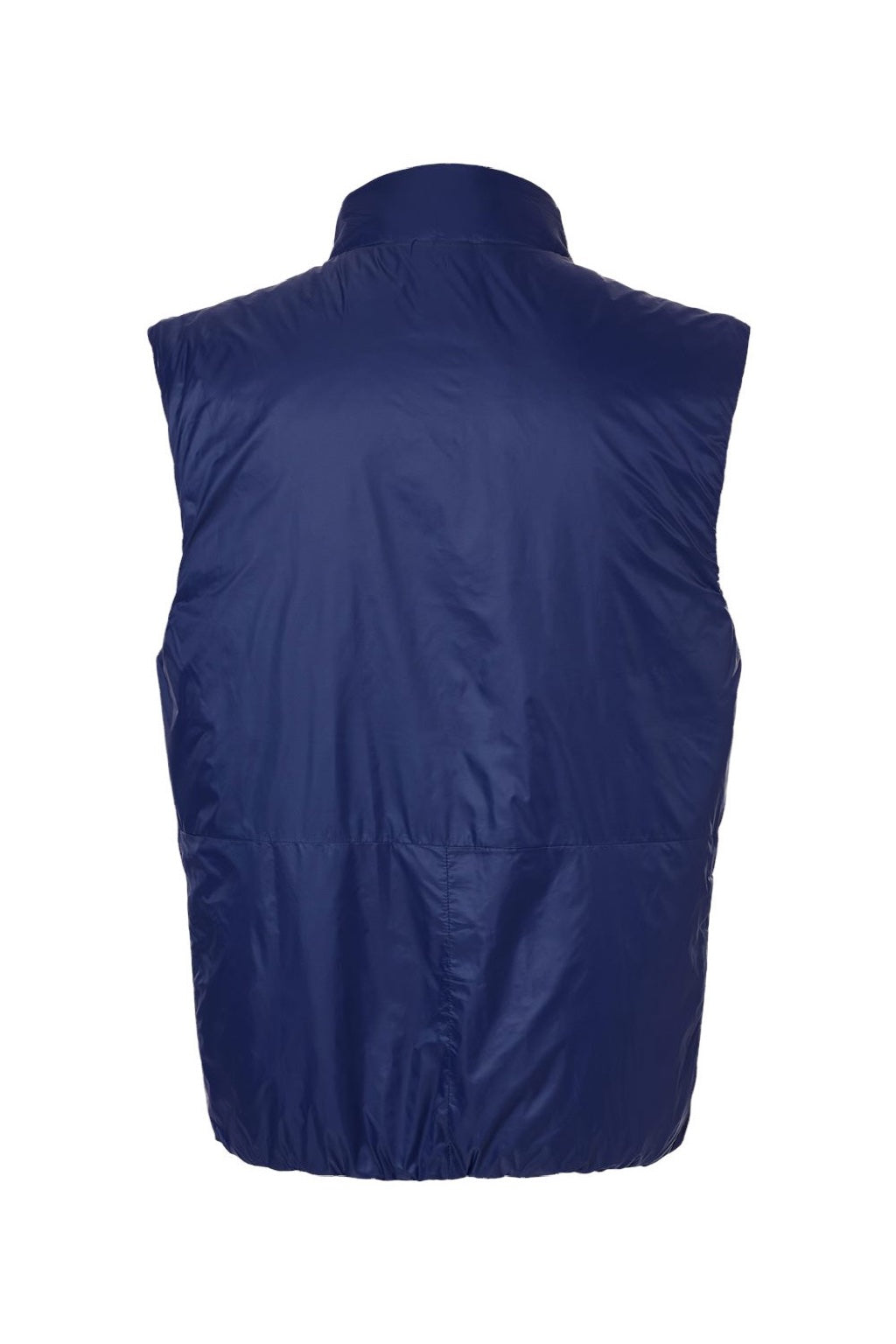 Jaanuu M60004 Mens Phantom Insulated Full Zip Vest Navy Blue Flat Back