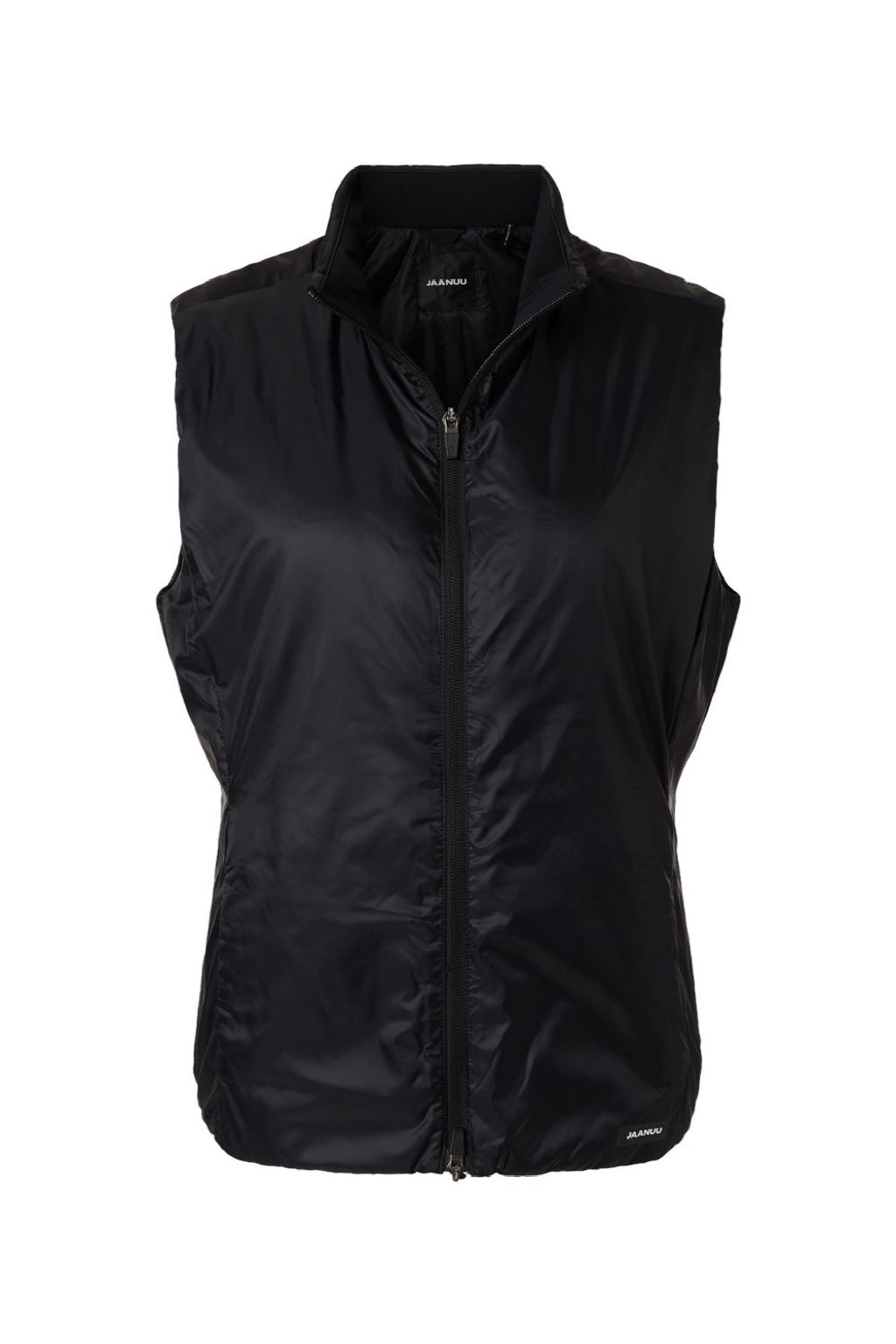 Jaanuu W60004 Womens Phantom Insulated Full Zip Vest Black Flat Front