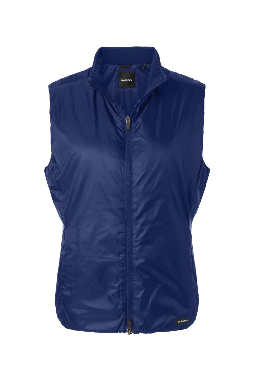 Jaanuu W60004 Womens Phantom Insulated Full Zip Vest Navy Blue Flat Front