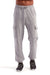 TriDri TD604 Mens Riley Cargo Jogger Sweatpants Heather Grey Model Front