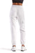 TriDri TD604 Mens Riley Cargo Jogger Sweatpants White Model Back