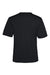 Core 365 CE10 Mens Capital Performance Short Sleeve Crewneck T-Shirt Black Flat Back