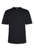 Core 365 CE10 Mens Capital Performance Short Sleeve Crewneck T-Shirt Black Flat Front