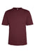 Core 365 CE10 Mens Capital Performance Short Sleeve Crewneck T-Shirt Burgundy Flat Front