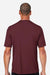 Core 365 CE10 Mens Capital Performance Short Sleeve Crewneck T-Shirt Burgundy Model Back