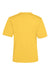 Core 365 CE10 Mens Capital Performance Short Sleeve Crewneck T-Shirt Campus Gold Flat Back