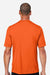 Core 365 CE10 Mens Capital Performance Short Sleeve Crewneck T-Shirt Campus Orange Model Back