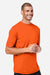 Core 365 CE10 Mens Capital Performance Short Sleeve Crewneck T-Shirt Campus Orange Model Side