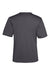 Core 365 CE10 Mens Capital Performance Short Sleeve Crewneck T-Shirt Carbon Grey Flat Back