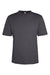 Core 365 CE10 Mens Capital Performance Short Sleeve Crewneck T-Shirt Carbon Grey Flat Front