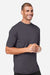 Core 365 CE10 Mens Capital Performance Short Sleeve Crewneck T-Shirt Carbon Grey Model Side