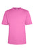 Core 365 CE10 Mens Capital Performance Short Sleeve Crewneck T-Shirt Charity Pink Flat Front