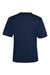 Core 365 CE10 Mens Capital Performance Short Sleeve Crewneck T-Shirt Classic Navy Blue Flat Back