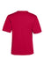 Core 365 CE10 Mens Capital Performance Short Sleeve Crewneck T-Shirt Classic Red Flat Back