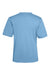 Core 365 CE10 Mens Capital Performance Short Sleeve Crewneck T-Shirt Columbia Blue Flat Back