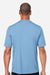 Core 365 CE10 Mens Capital Performance Short Sleeve Crewneck T-Shirt Columbia Blue Model Back