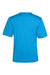 Core 365 CE10 Mens Capital Performance Short Sleeve Crewneck T-Shirt Electric Blue Flat Back