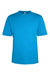 Core 365 CE10 Mens Capital Performance Short Sleeve Crewneck T-Shirt Electric Blue Flat Front
