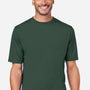 Core 365 Mens Capital Performance Moisture Wicking Short Sleeve Crewneck T-Shirt - Forest Green - New