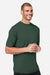 Core 365 CE10 Mens Capital Performance Short Sleeve Crewneck T-Shirt Forest Green Model Side