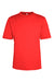 Core 365 CE10 Mens Capital Performance Short Sleeve Crewneck T-Shirt Marina Red Flat Front